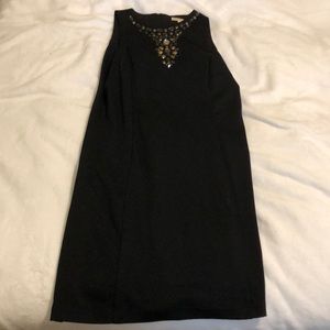 black beaded dress